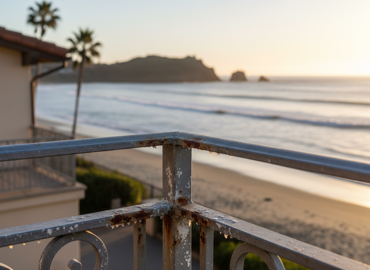 How Salt Air Affects Custom Railings Near the Orange County Coast