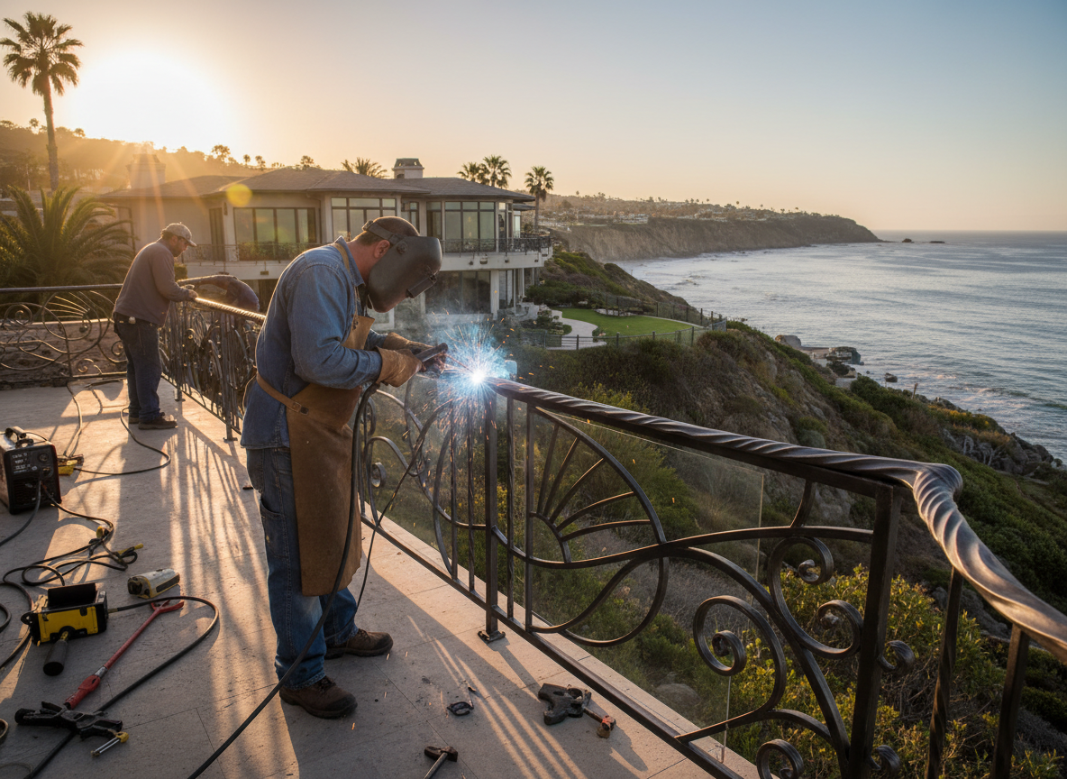 custom railing by Orange county Custom Railing in Orange County, CA