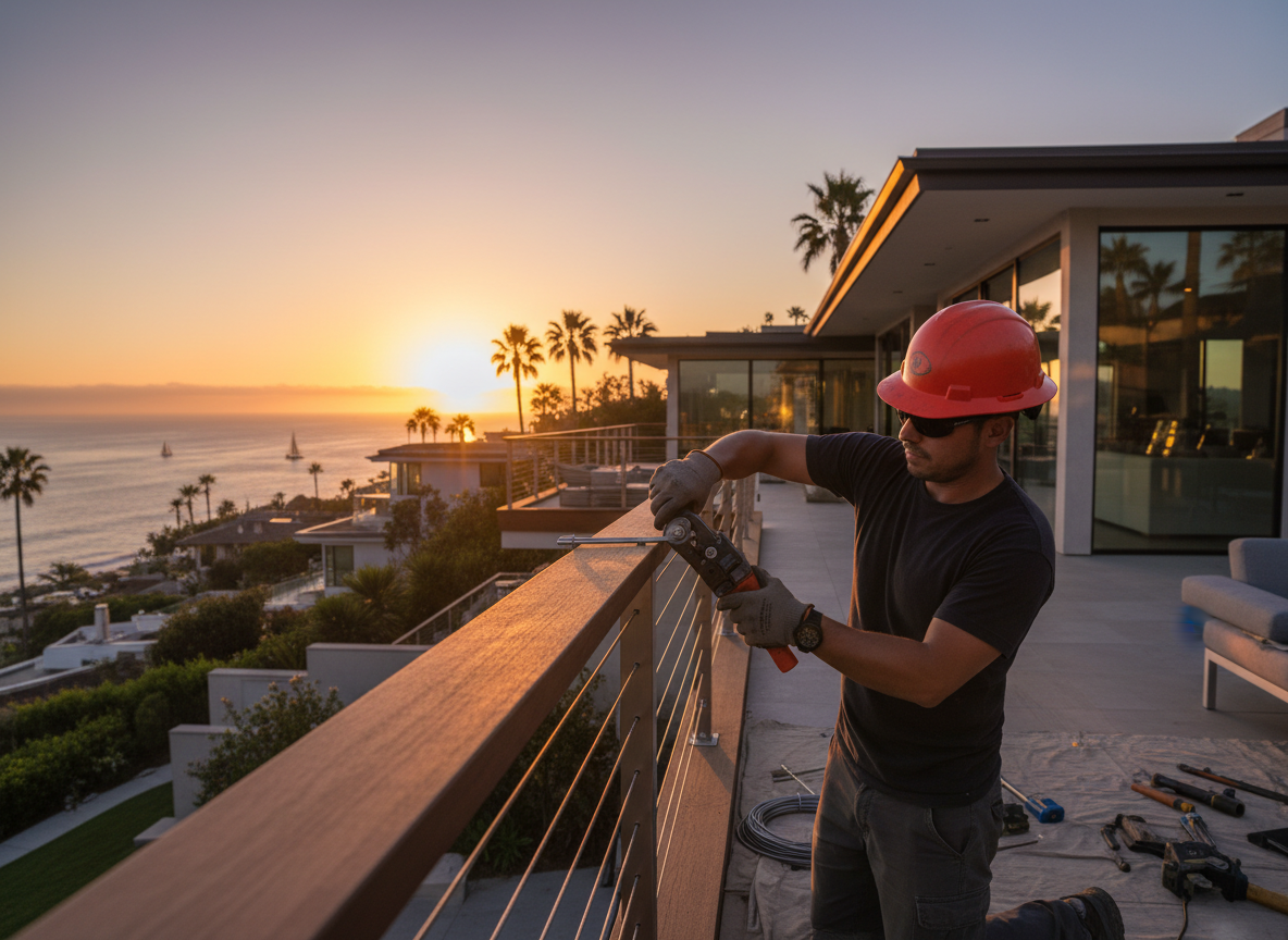 Cable Railing Systems in Orange County, CA
