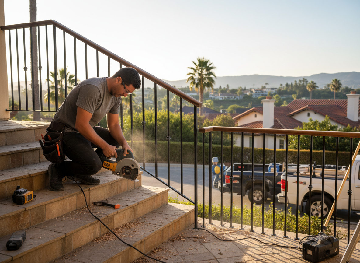 Custom Railing in Dana Point, CA 92629