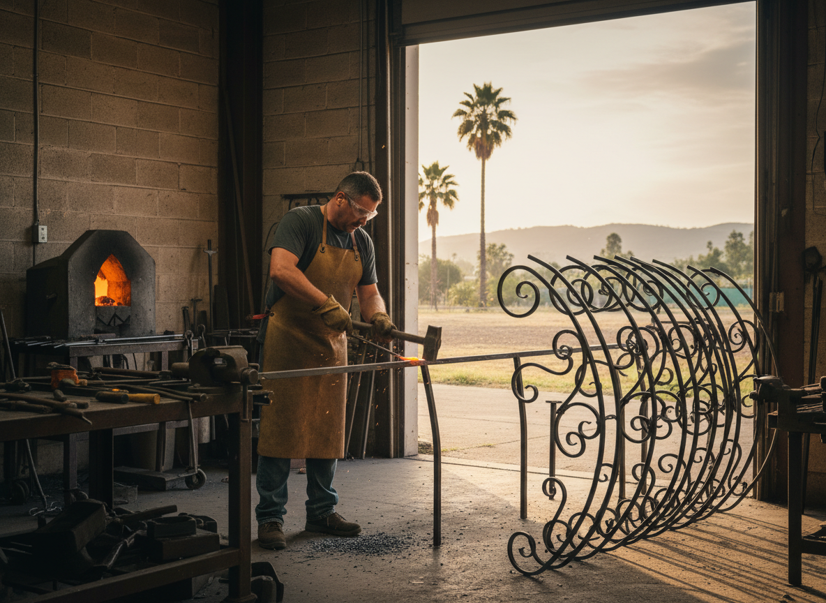 Wrought Iron Railings in Orange County, CA